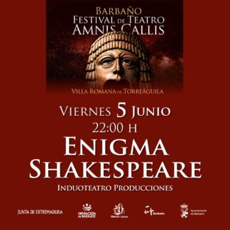 enigma shakespeare comprar entrada online